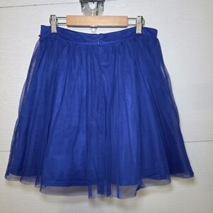 Love Reign Royal Blue Skater Skirt